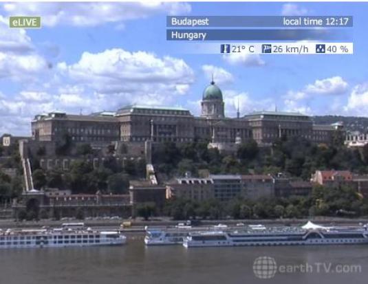 Budapest live streaming video webcam Hungary