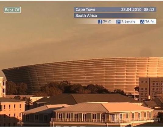 Cape Town live video streaming camera South Africa
