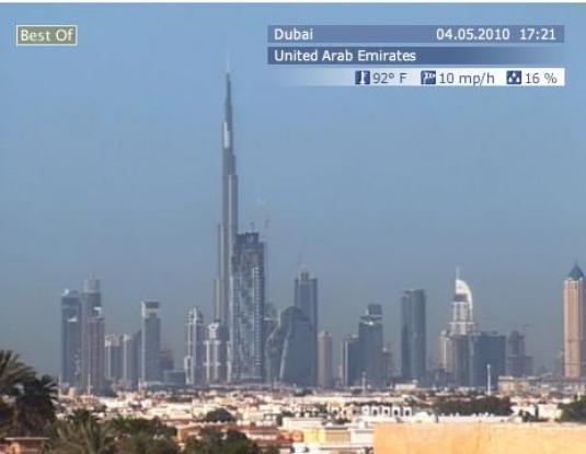Dubai live streaming video webcam