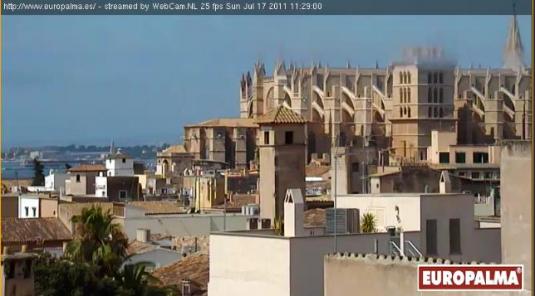 Palma Mallorca live streaming video weather cam