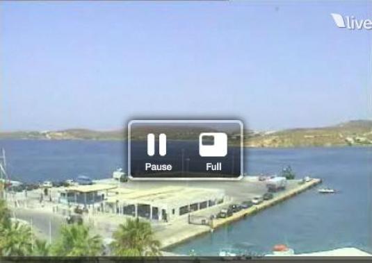 Parikia Port live streaming video weather cam