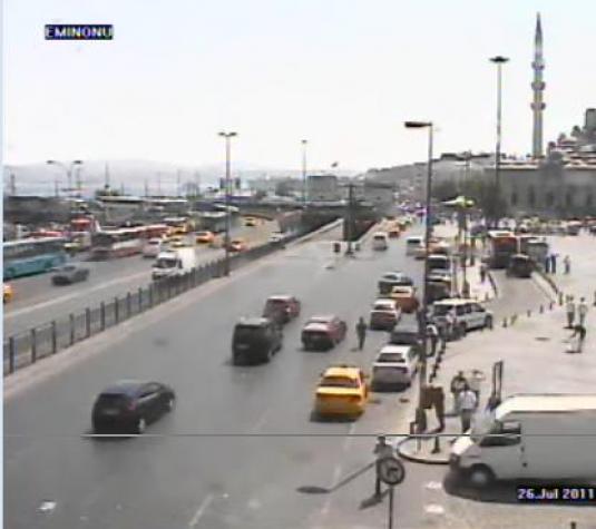 Eminönü live streaming traffic webcam Istanbul Turkey