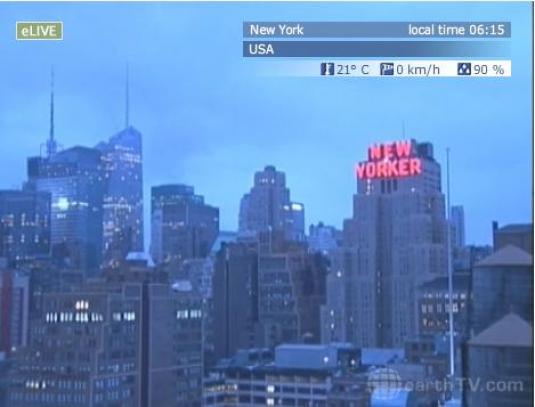 New York City live Manhattan Skyline HD video streaming webcam
