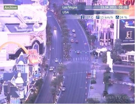 Downtown Las Vegas live streaming Las Vegas Strip HD camera