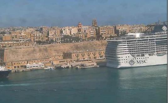 Valletta Grand Harbour streaming webcam