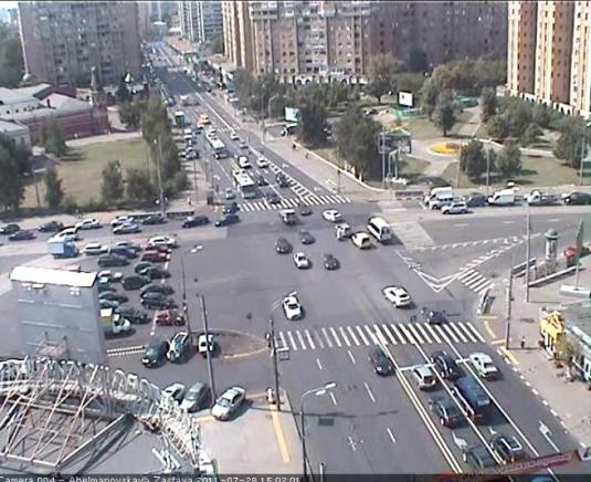 Tagansky District streaming traffic webcam Moscow