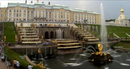 Peterhof Palace live streaming webcam St Petersburg