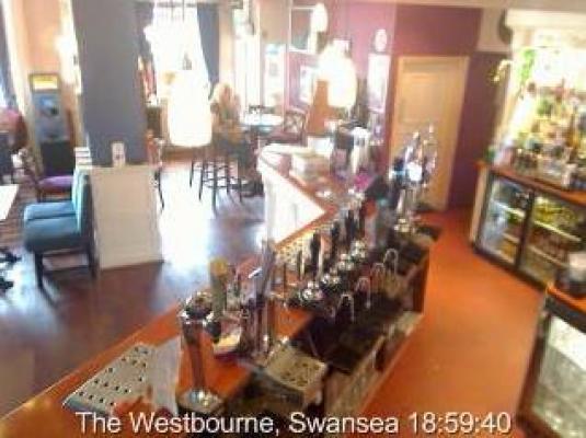 The Westbourne Bar streaming video Bar Cam Swansea WAles