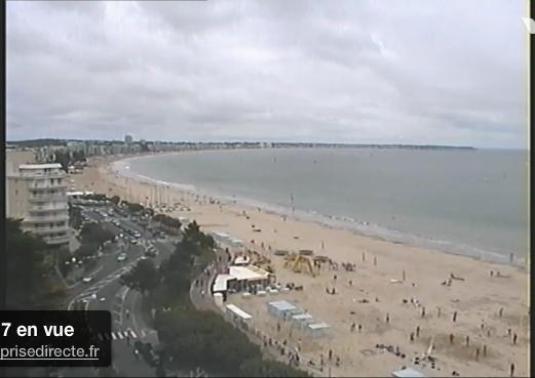 La Baule live beach weather webcam