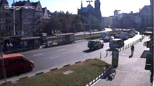 Wroclaw live streaming traffic camera