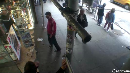 Times Square live People Watching Webcam New York City