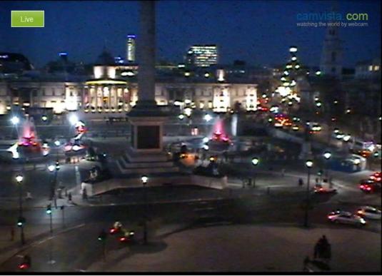 London Trafalgar Streaming Video Camera
