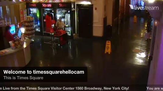 Times Square Visitor Centre Live Streaming HD Real Time Camera NYC