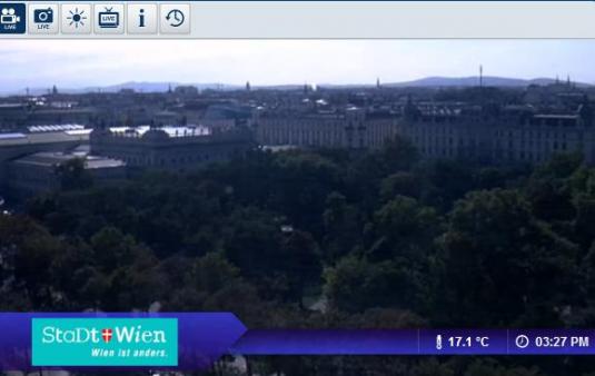 Live Vienna City Real Time Streaming Weather Cam in Austria