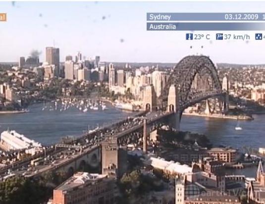 Sydney Harbour Bridge Live Streaming HD webcam Sydney NSW
