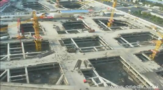 Shanghai LIve Streaming Construction Webcam in China