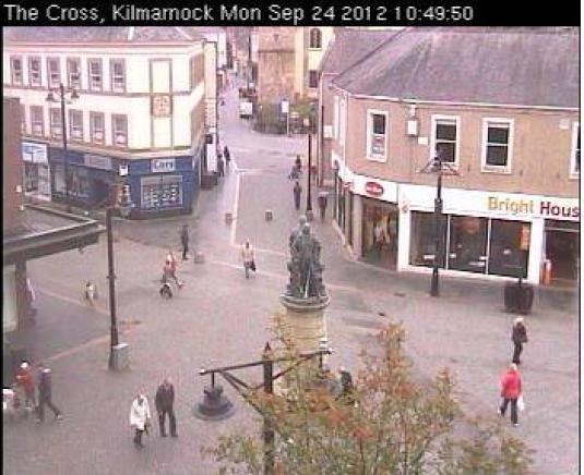 LIVE Kilmarnock City Centre HD Webcam