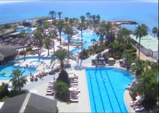 Ayia Napa Live Nissi Bay Streaming Weather Cam in Cyprus