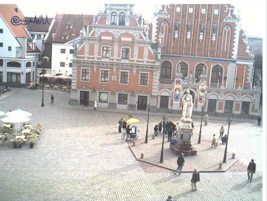 Riga Old Town Real Time Webcam in Latvia