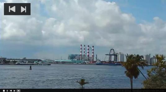 Port Everglades Live HD Streaming Video Cruise Ships Webcam