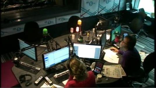 Live BBC Radio 5 Live Studio Streaming Video Webcam in Manchester England