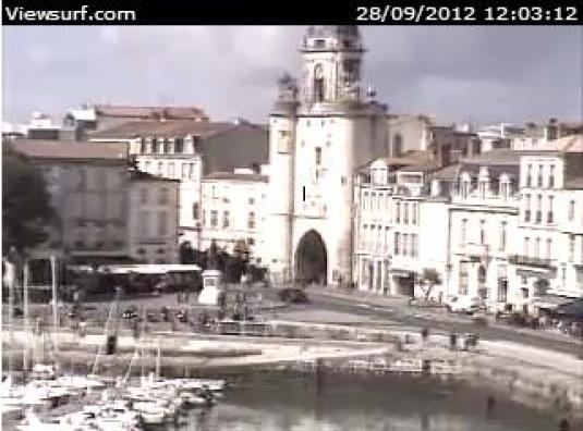 LIVE Streaming La Rochelle Harbour HD Weather Webcam France