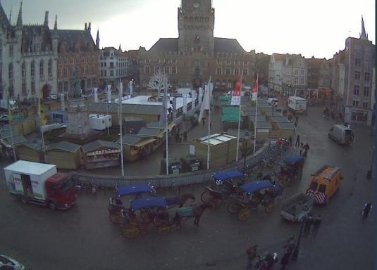 Bruges Markt Streaming Market Square Weather Cam