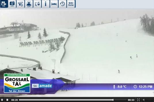 Live Streaming Großarl Ski Resort Skiing Weather Webcam