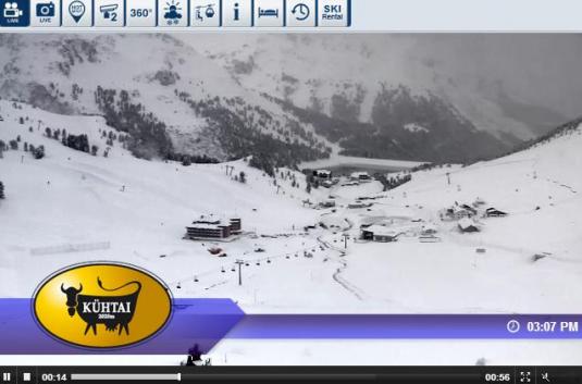 Kühtai Ski Resort Live Streaming Skiing Weather Webcam, Austria