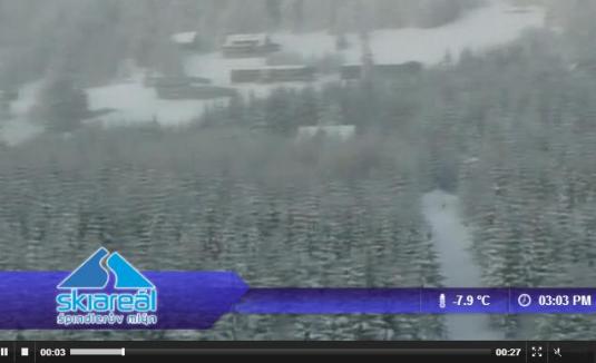 Spindleruv Mlyn Ski Resort Live Streaming Skiing Weather Webcam, Czech Republic