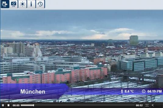 Live Streaming Munich City Center Weather Webcam, Germany