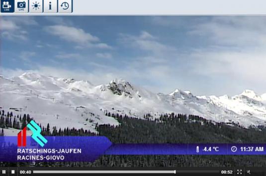 Live Ratschings Ski Resort Skiing and Snowboarding Streaming Weather Webcam, Italy