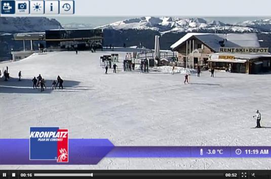 Kronplatz Ski Resort Skiing and Snowboarding Streaming Weather Webcam, Italy