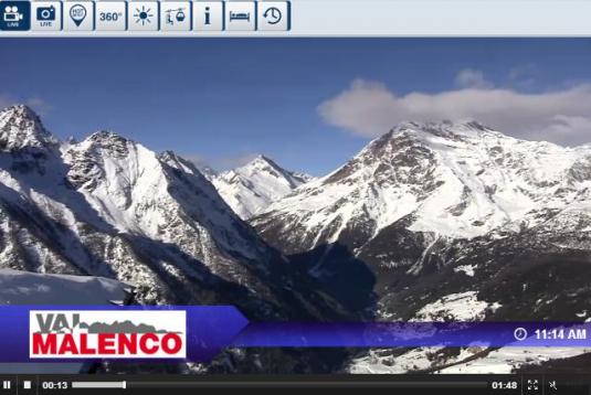 Chiesa in Valmalenco Live Streaming Skiing and Snowboarding Weather Webcam, Italy