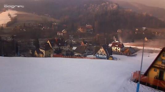 Wisla Skiing Resort Live Streaming Ski Slopes Webcam South Poland