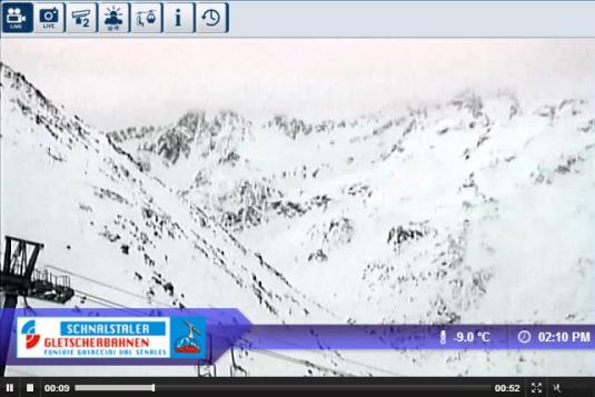 Val Senales Ski Resort Live Streaming Skiing and Snowboarding Weather Webcam, Italy