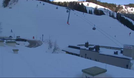 Saalbach-Hinterglemm Live Streaming Skiing Pistes Weather Cam