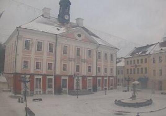 Tartu Main Square Streaming Weather Webcam Tartu City Estonia