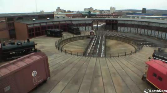 Streamtown Railroad Museum Streaming Railway Webcam Scranton Pennsylvania