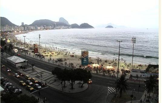 Rio Live Copacabana Beach Weather Cam Rio de Janeiro Brazil