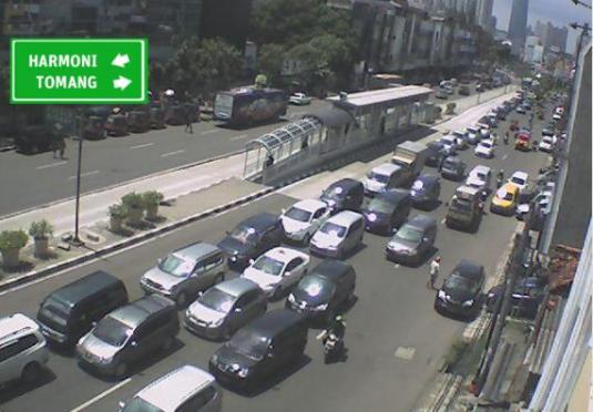 Jakarta Pusat Live Traffic Weather Cam Kyai Caringin Cideng Jakarta