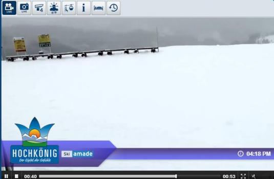 Live Dienten Ski Resort Skiing and Snowboarding Streaming Weather Webcam, Austria