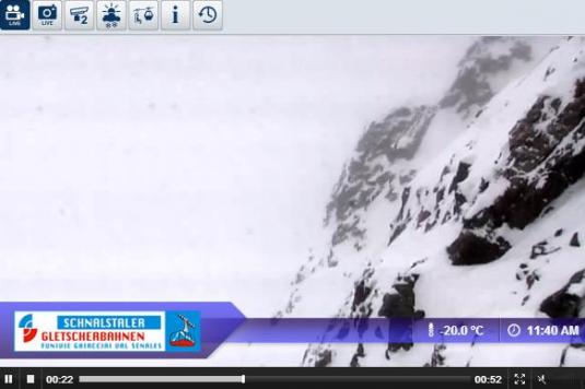 Val Senales Live Streaming Skiing and Snowboarding Weather Webcam, Italy