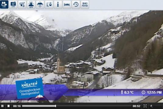 Heiligenblut Ort Skiing and Snowboarding Weather Webcam, Austria