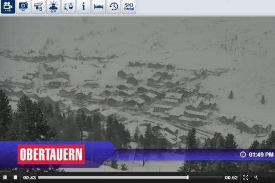 Obertauern Ski Resort Live Streaming Skiing and Snowboarding Weather Webcam, Austria