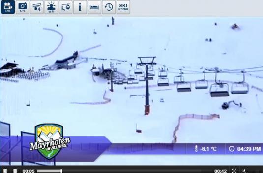 Live Streaming Horberg Hintertrett Ski Resort Skiing and Snowboarding Weather Webcam, Austria