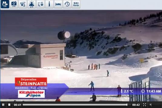 Kammerkor Ski Resort Skiing and Snowboarding Weather Webcam, Austria