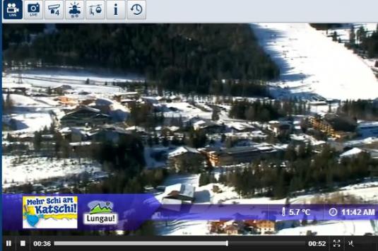 Live Streaming Katschberg Ski Resort Weather Webcam, Austria