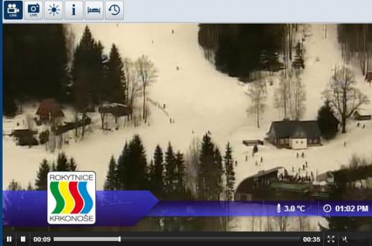 Rokytnice nad Jizerou Ski Resort Live Streaming Skiing and Snowboarding Weather Cam, Czech Republic