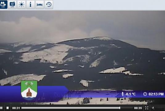 Live Streaming Mala Upa Ski Resort Skiing and Snowboarding Weather Cam, Czech Republic